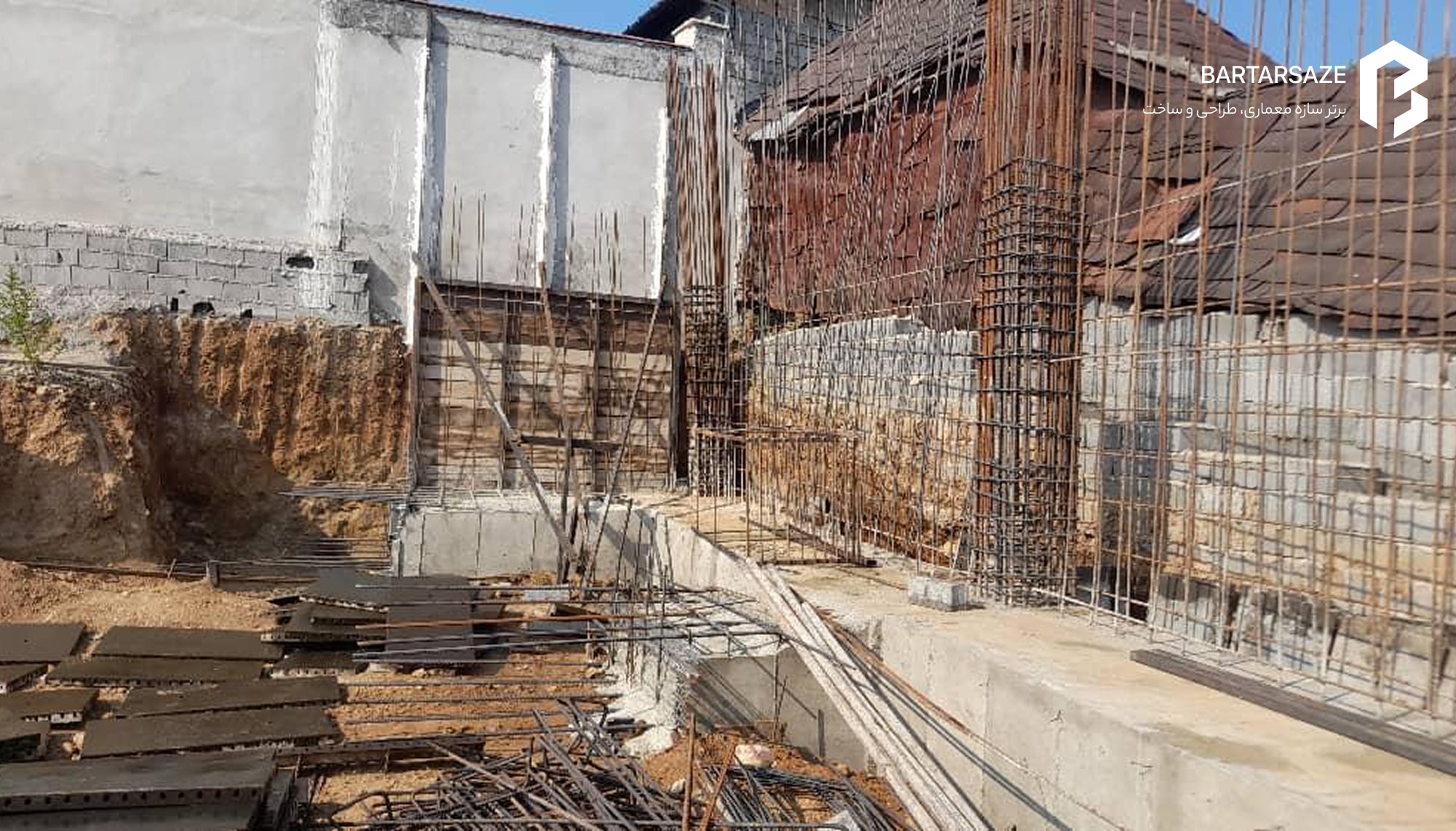 آرماتور بندی ویلا